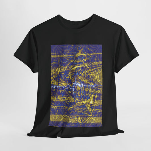 Unisex Heavy Cotton Tee - Love Light Fractals No.1