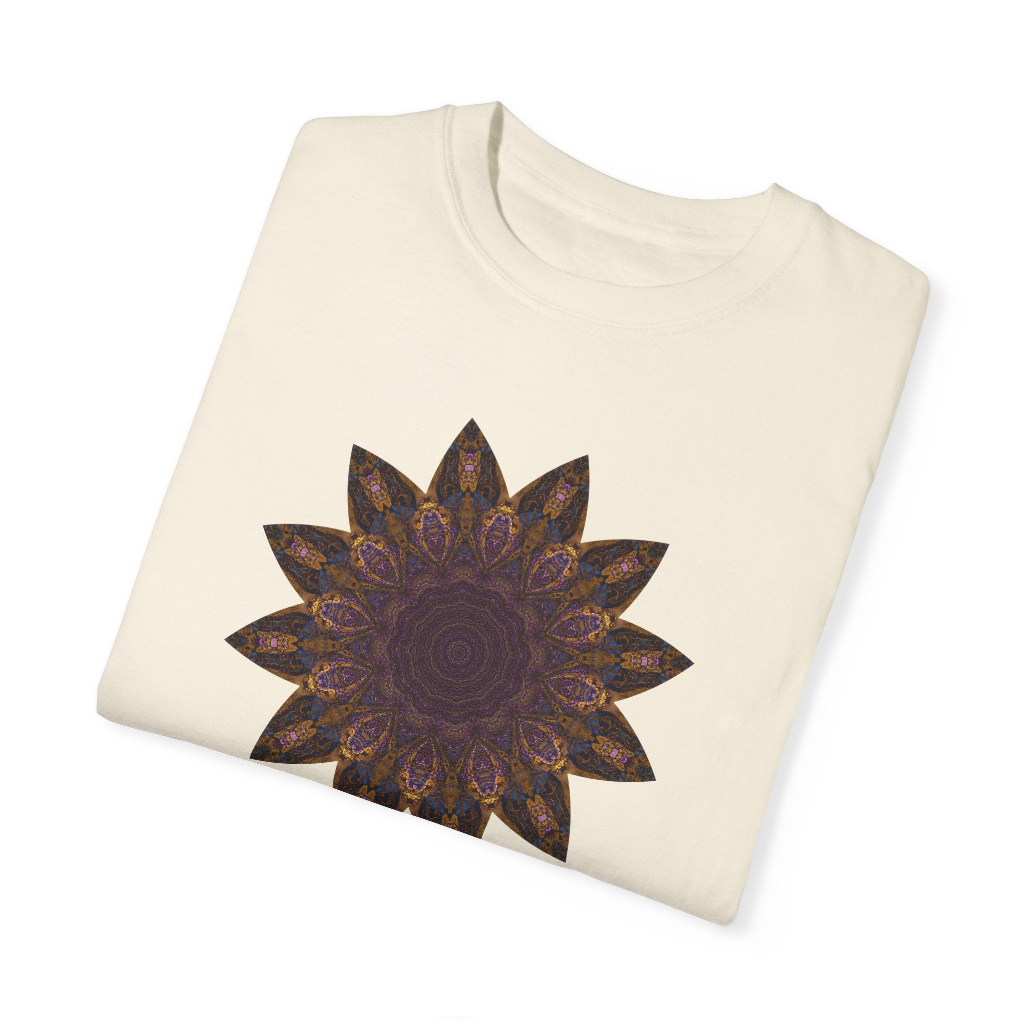 Unisex Garment-Dyed T-shirt - Love Light Mandalas No.1