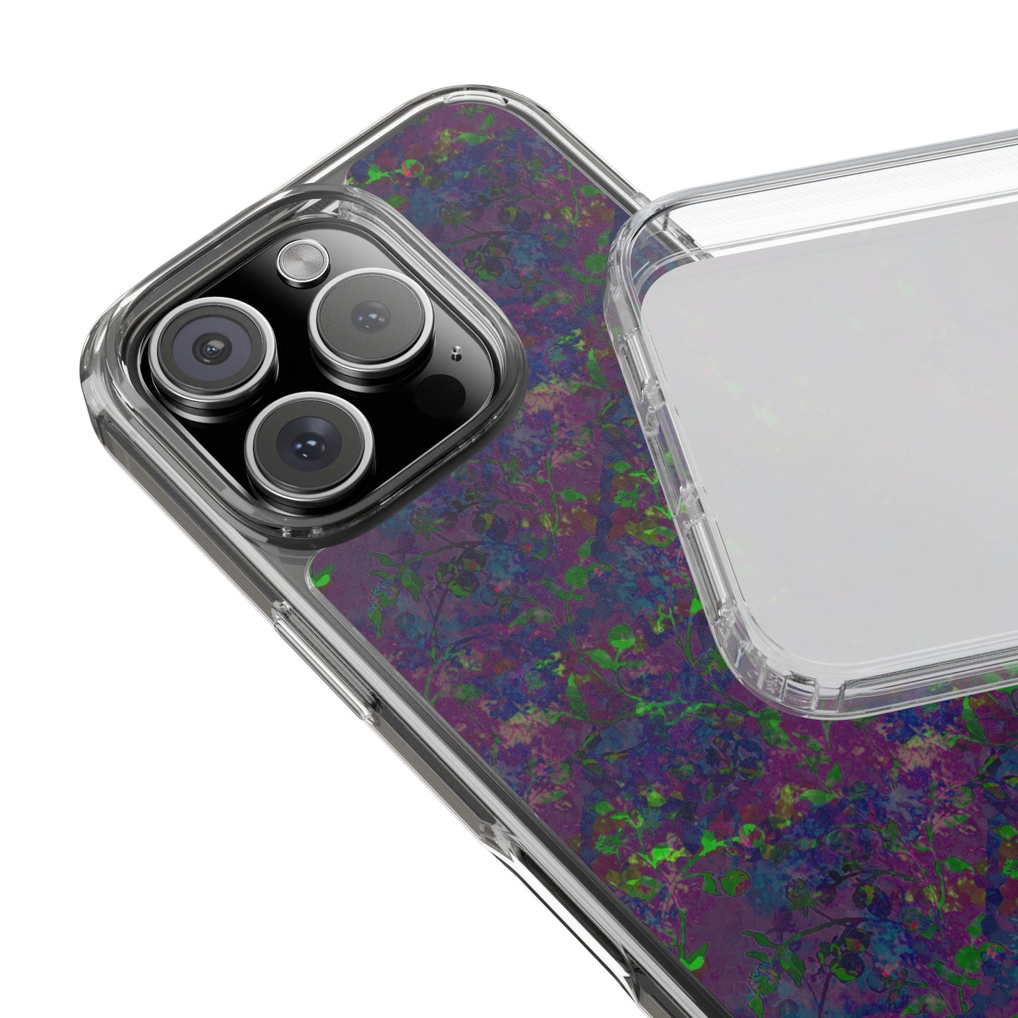 iPhone 16 Clear Case – Hidden Weave Series V3 No.23