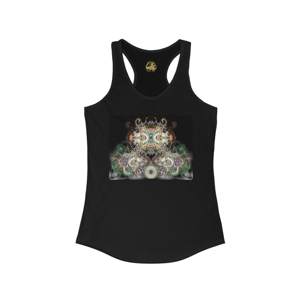 Women's Ideal Racerback Tank - Mycelium Mind
