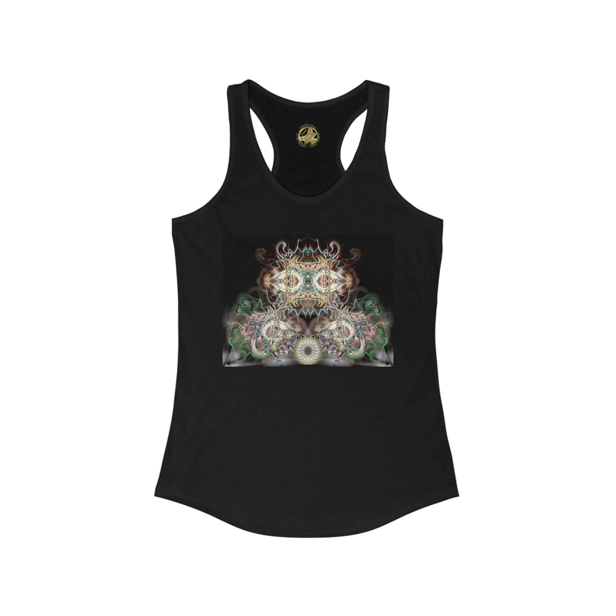 Women's Ideal Racerback Tank - Mycelium Mind