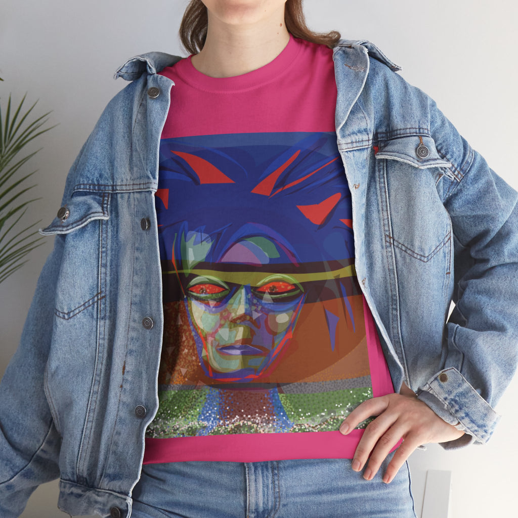 Unisex Heavy Cotton Tee - The Traveller Series (Seeing)