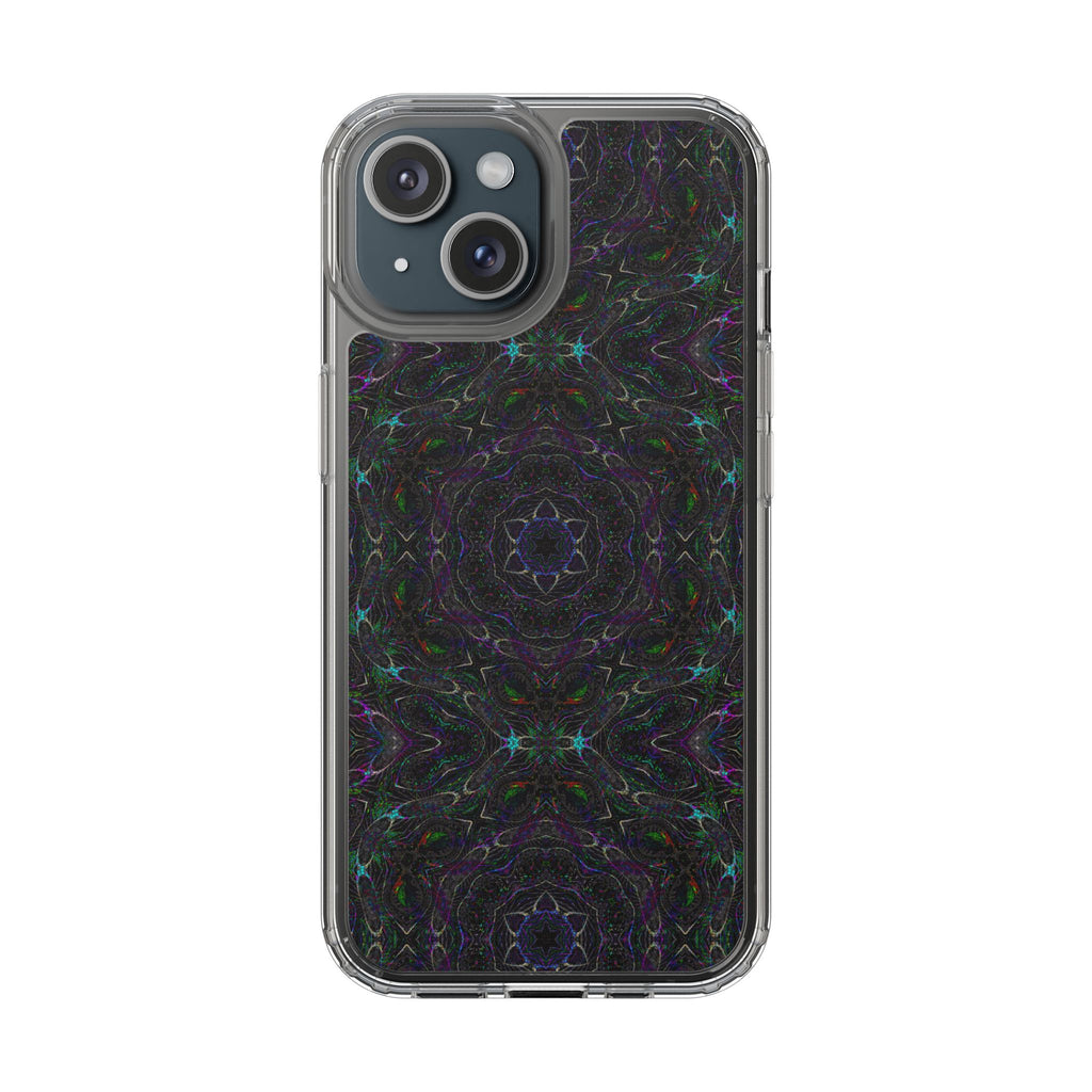 iPhone 15 Clear Case – P5 Kaleidoscopic No.32