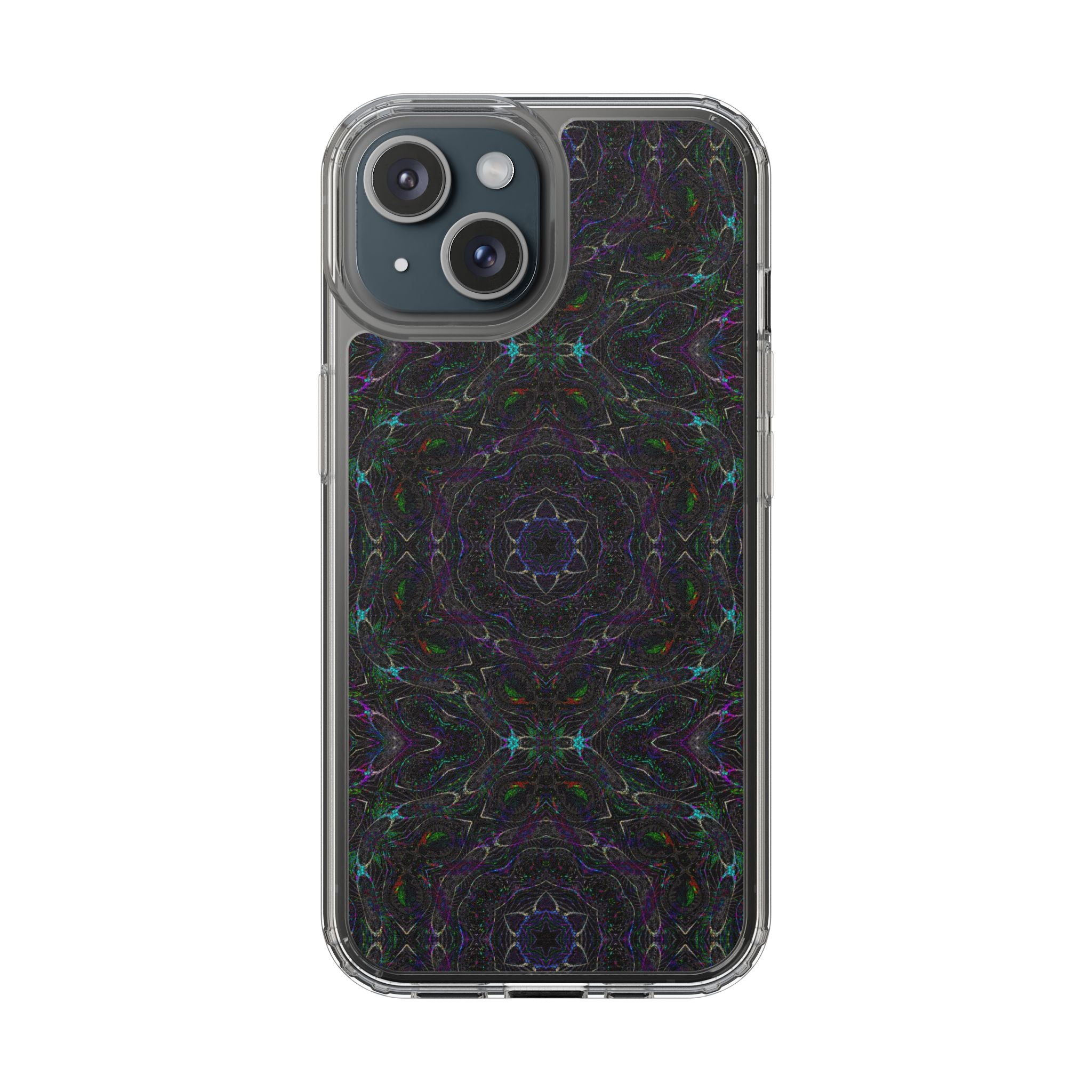 iPhone 15 Clear Case – P5 Kaleidoscopic No.32