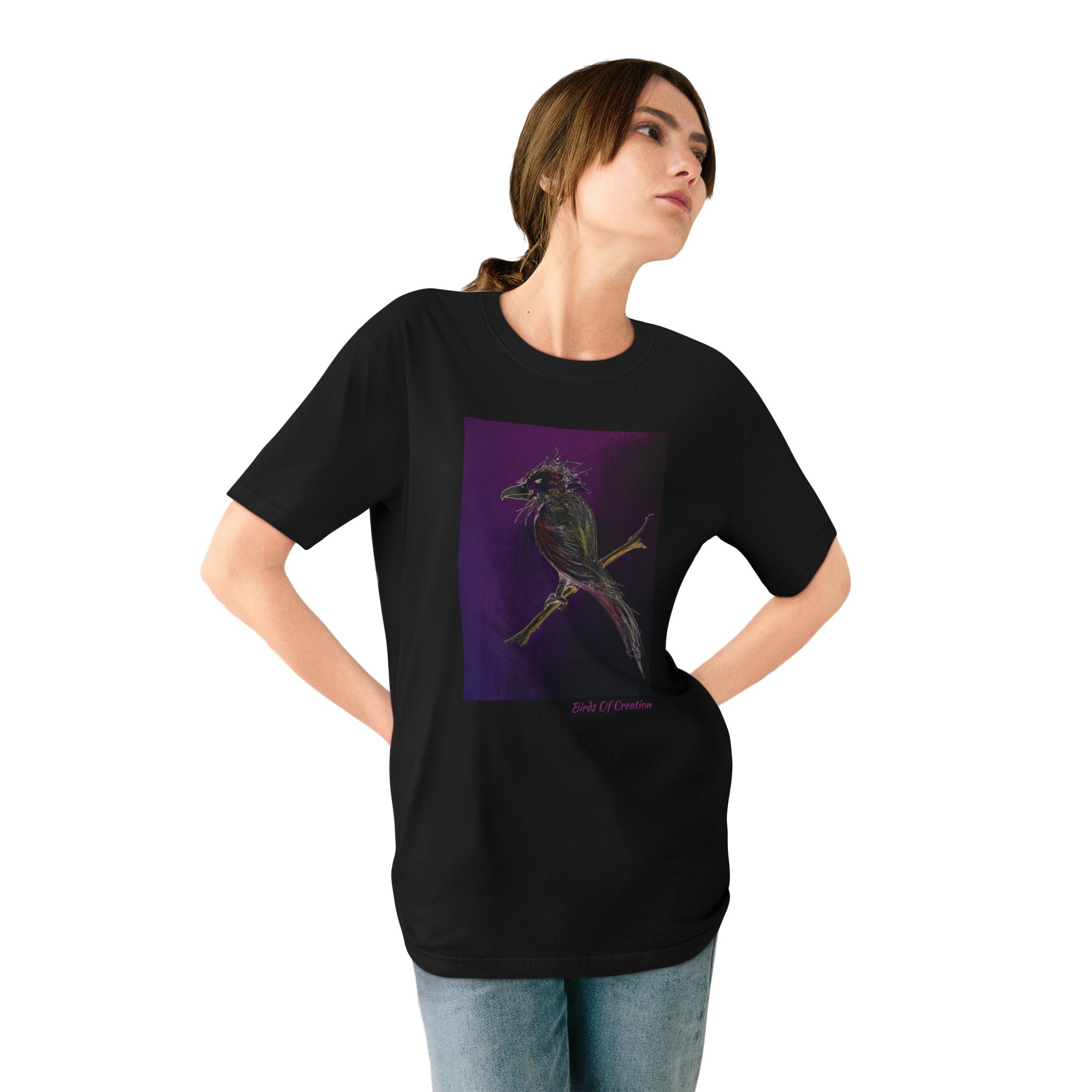 Organic Staple T-shirt - Birds Of Creation No.1