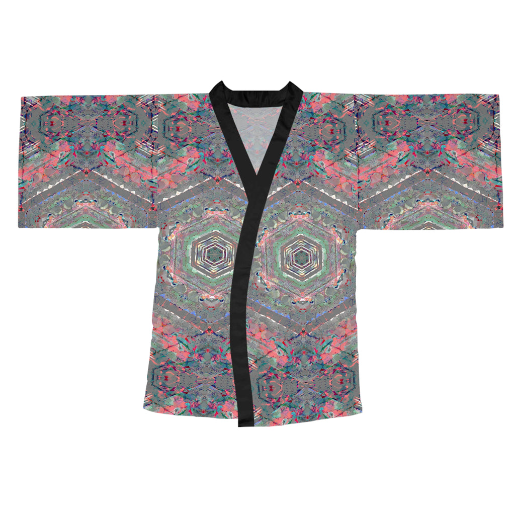 Long Sleeve Kimono Robe - DK Series No.9