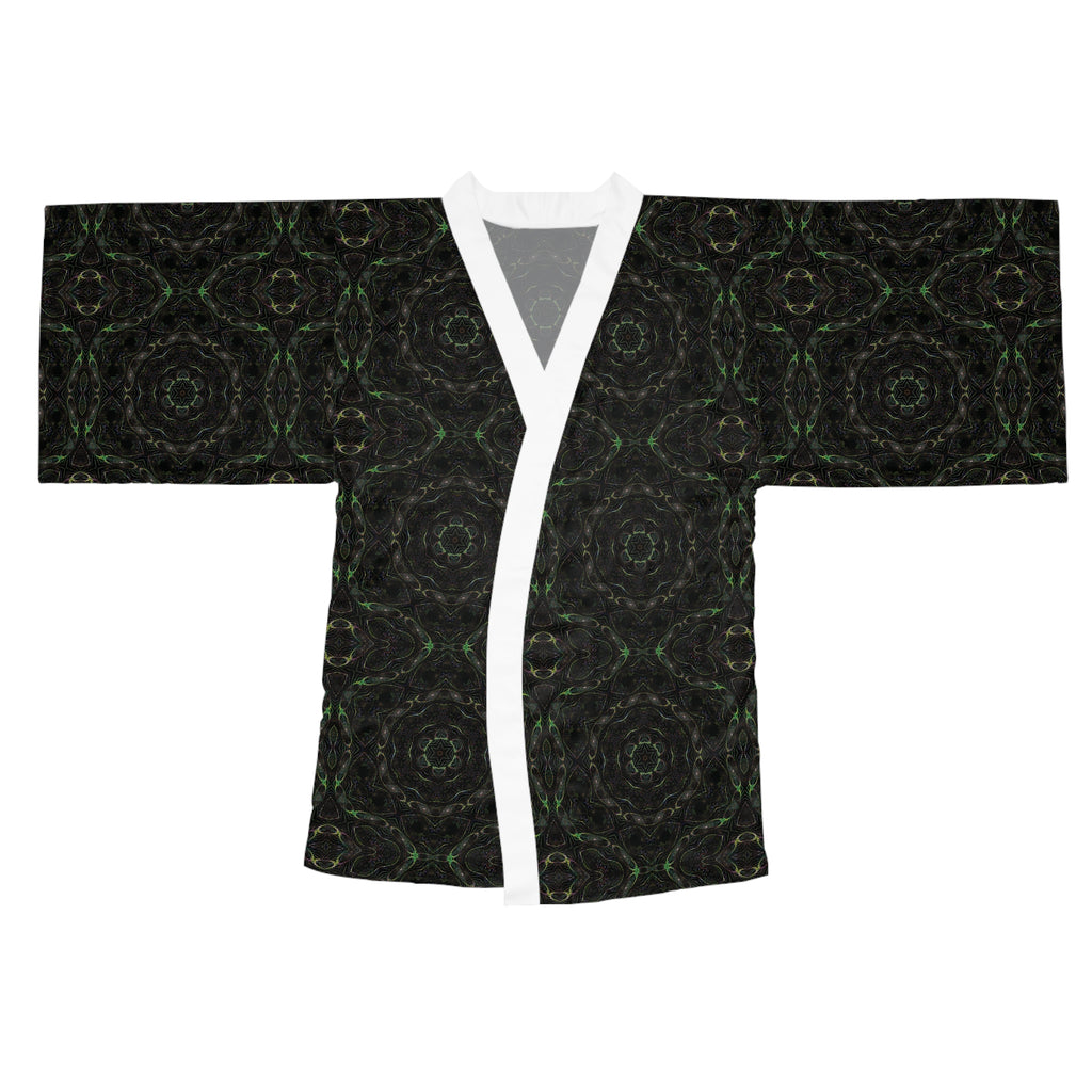 Long Sleeve Kimono Robe - P5 Kaleidoscopic No.15