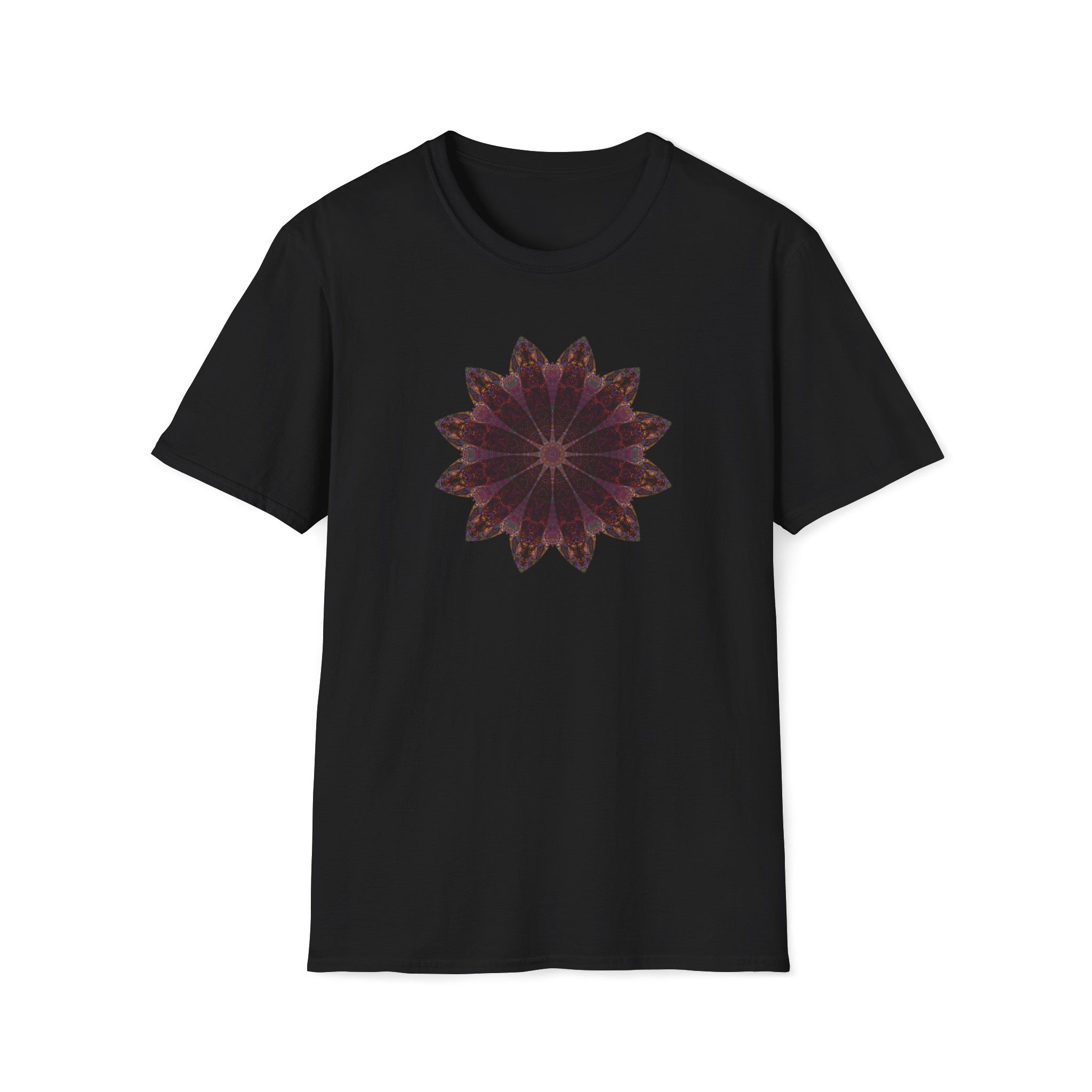 Unisex Softstyle T-Shirt - Love Light Mandalas No.5