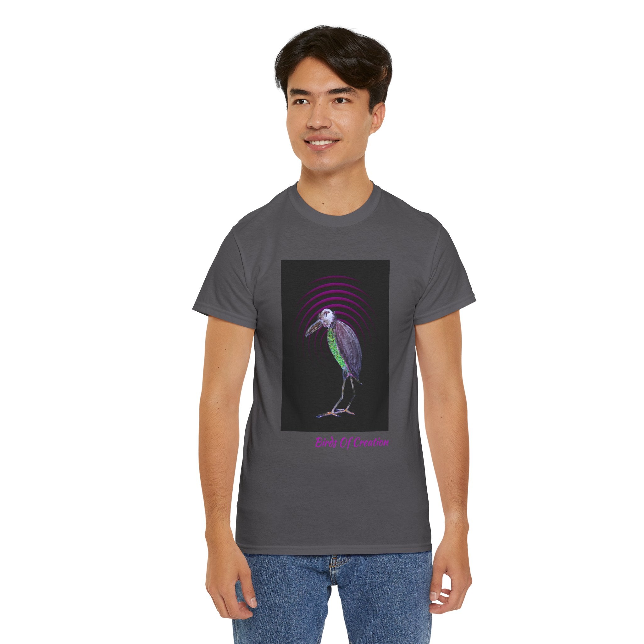 Unisex Heavy Cotton Tee - Birds Of Creation No.2b