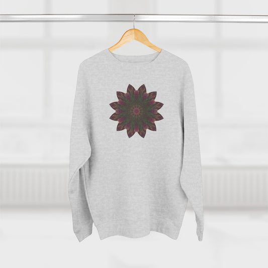 Unisex Crewneck Sweatshirt - Love Light Mandalas No.7