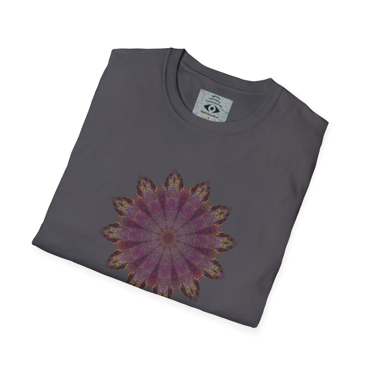 Unisex Softstyle T-Shirt - Love Light Mandalas No.6