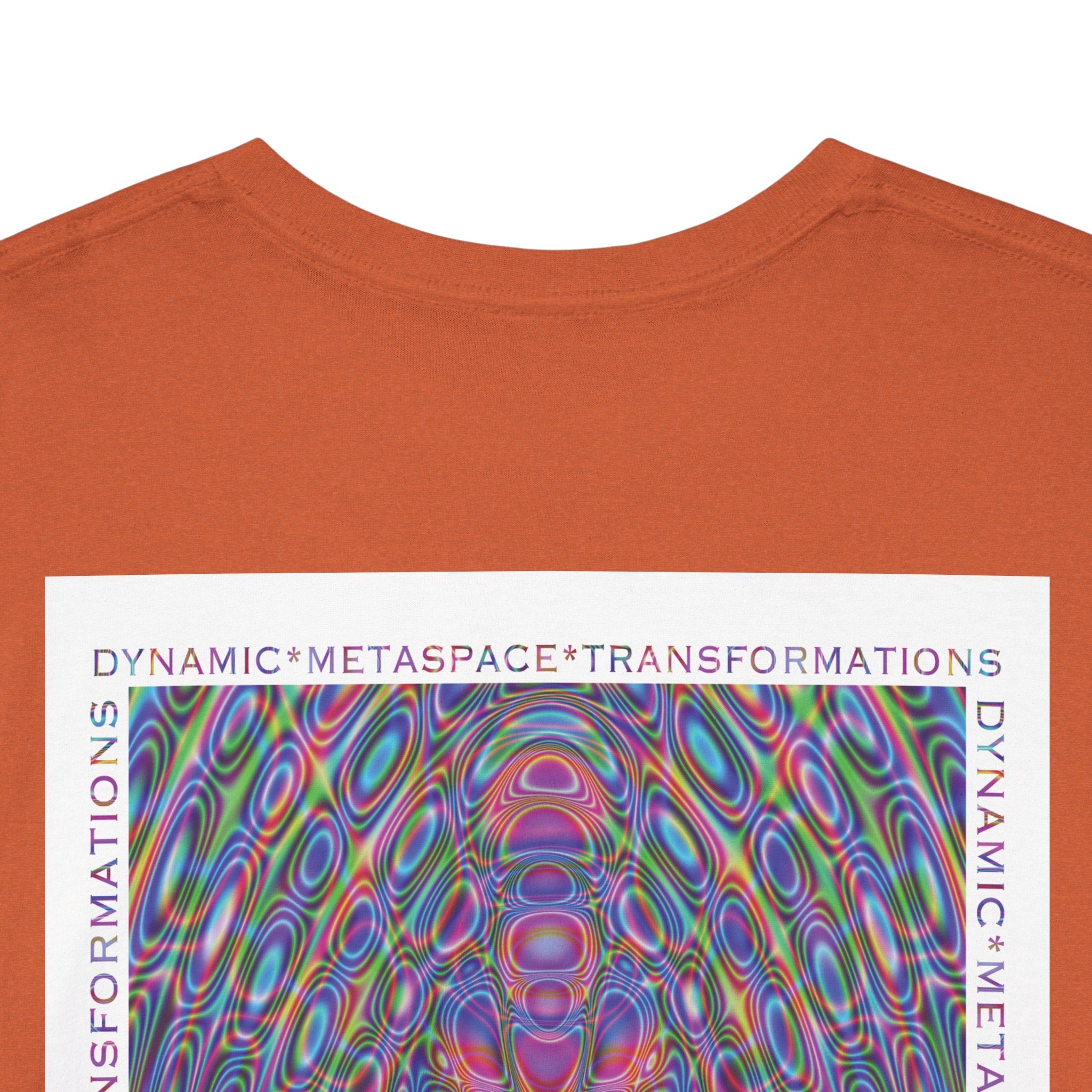 Unisex Heavy Cotton Tee (Back) - DMT Seer No.1