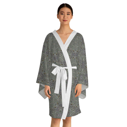 Long Sleeve Kimono Robe - P5 Kaleidoscopic No.29
