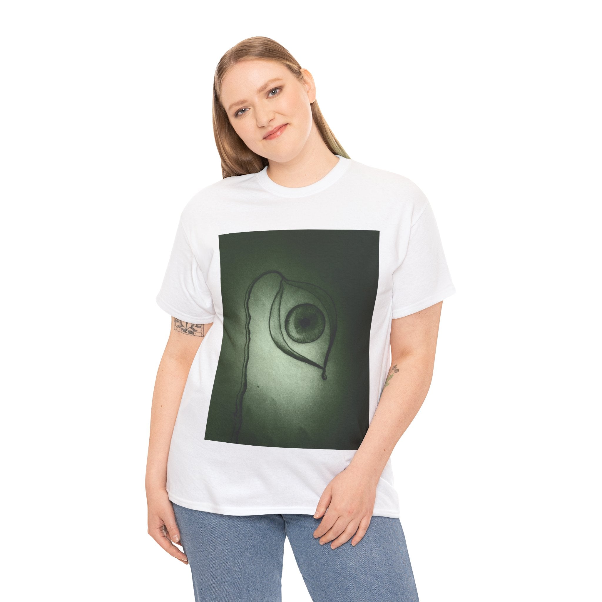 Unisex Heavy Cotton Tee - Eye Plants No.2