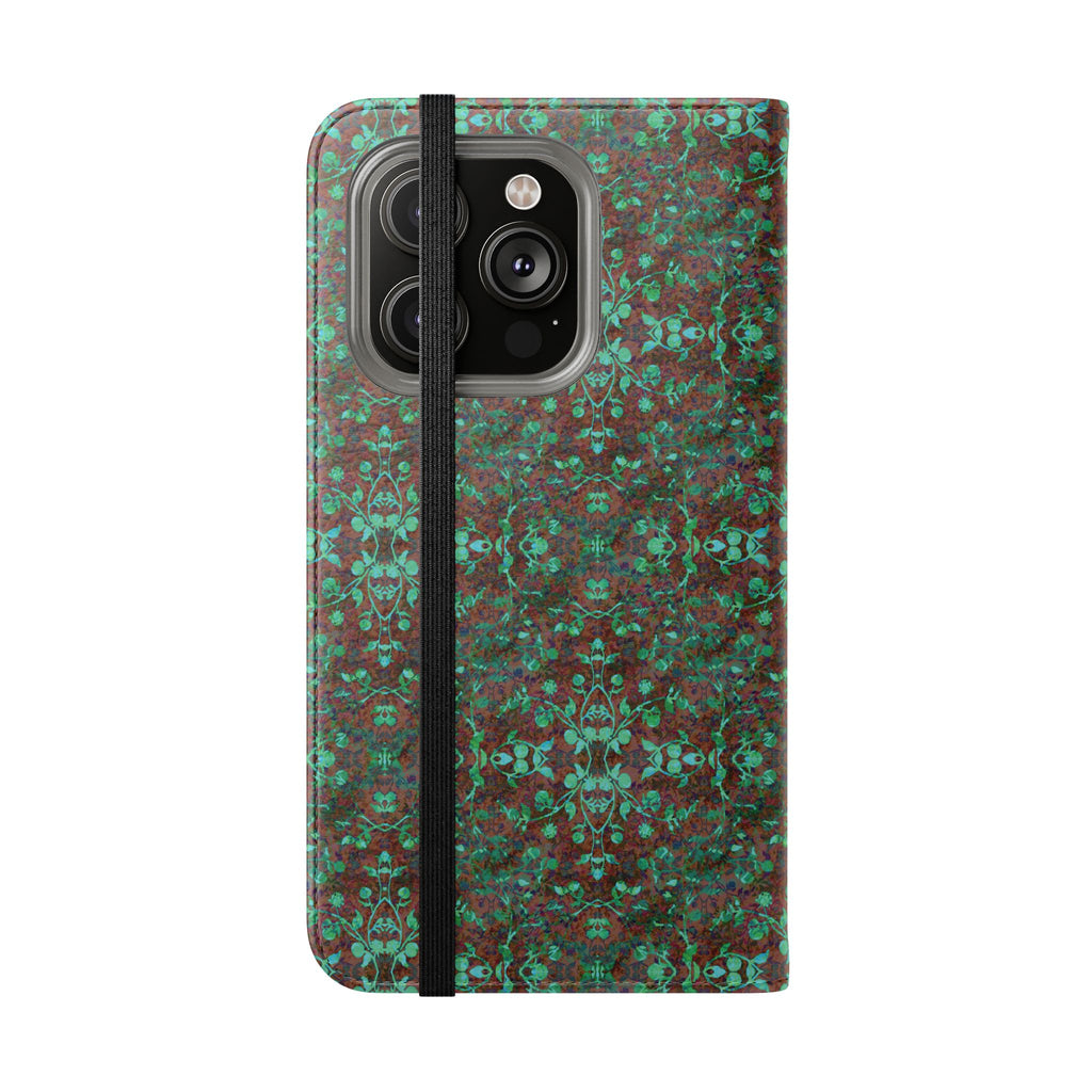 iPhone 14 Flip Case - Hidden Weave Series No.29