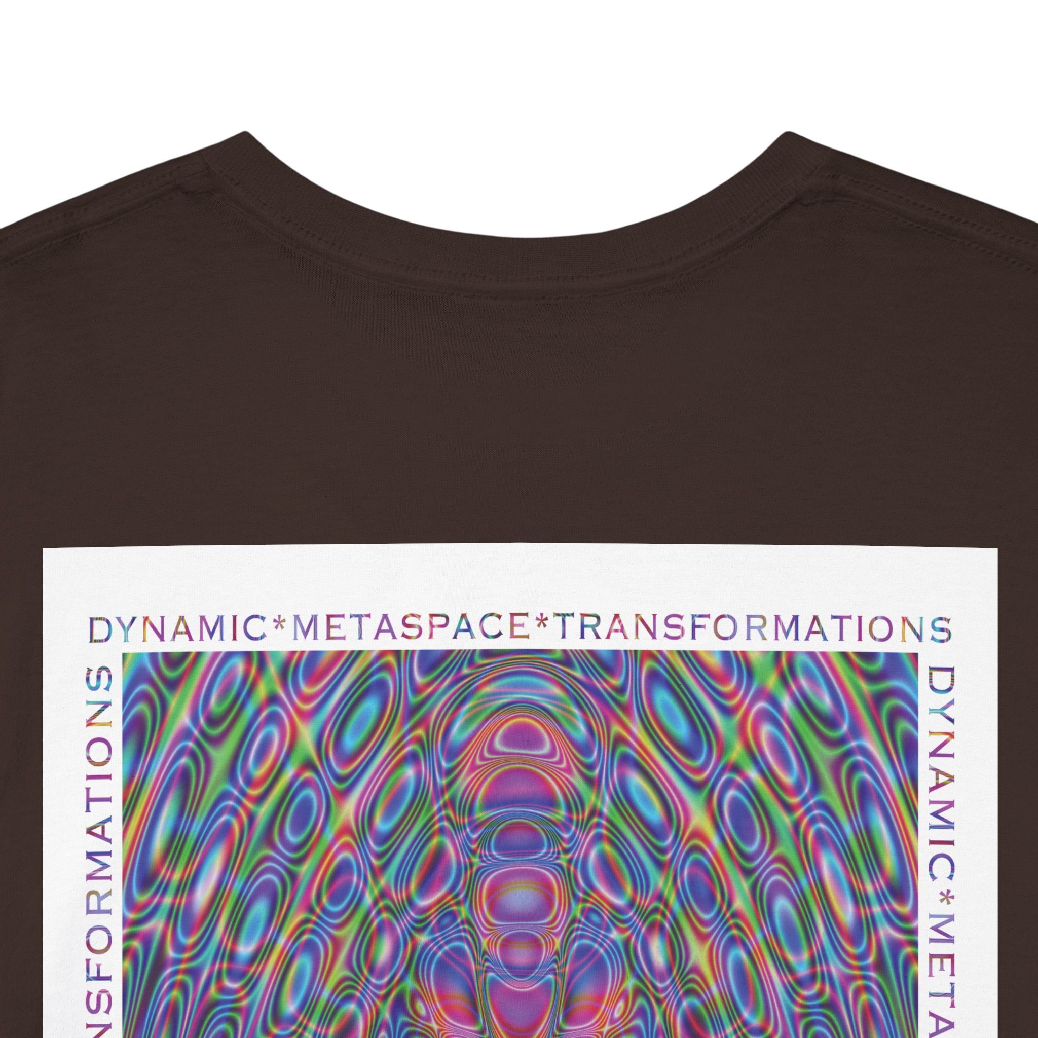 Unisex Heavy Cotton Tee (Back) - DMT Seer No.1