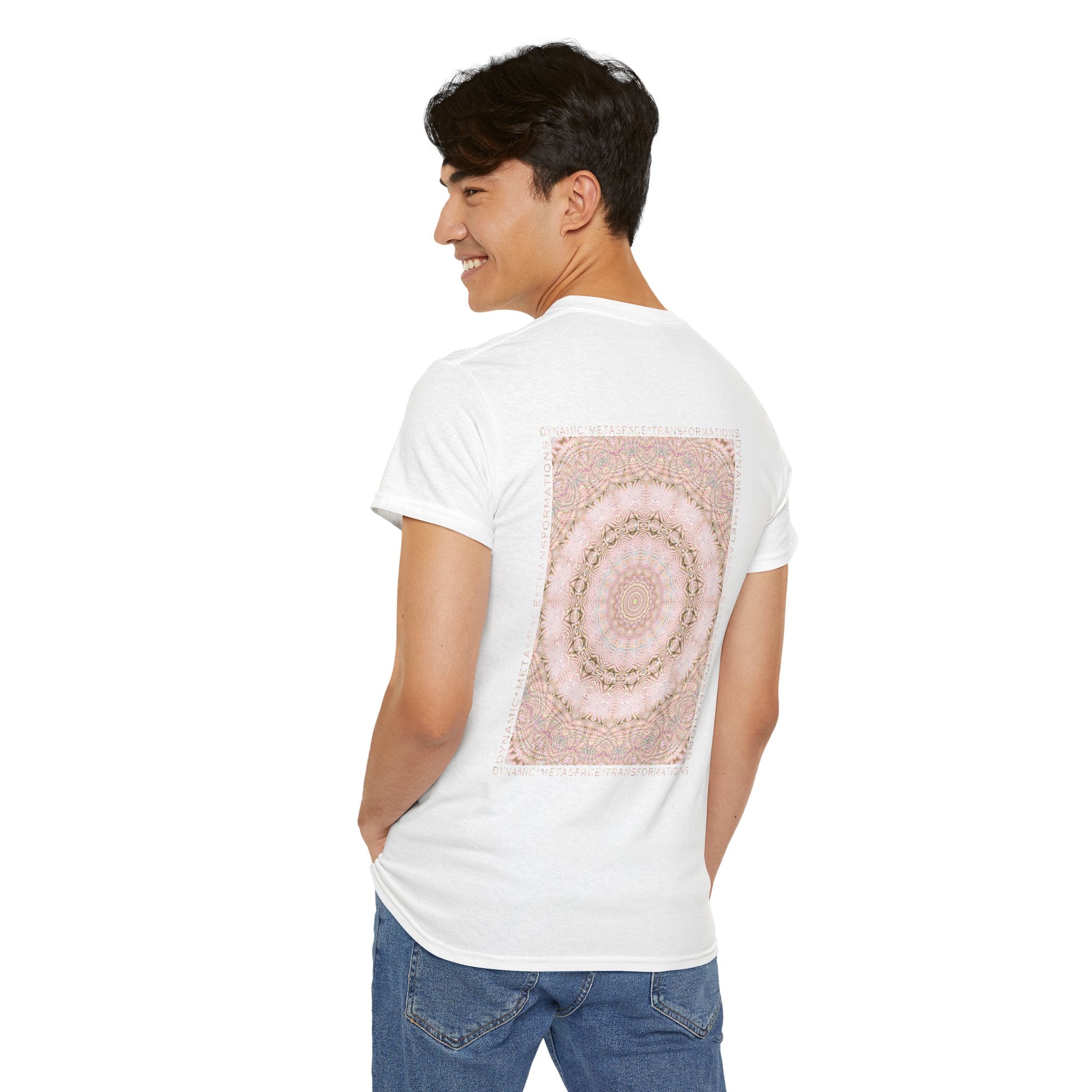 Unisex Heavy Cotton Tee (Back) - DMT Seer No.5