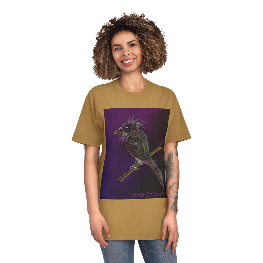 Unisex Faded Shirt - Birds Of Creation No.1
