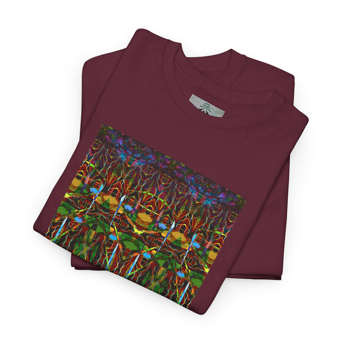 Unisex Heavy Cotton Tee - Mandala Series No.5