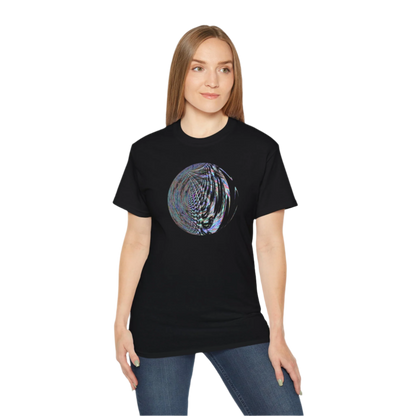 Unisex Ultra Cotton Tee - Fractal Moon No.2