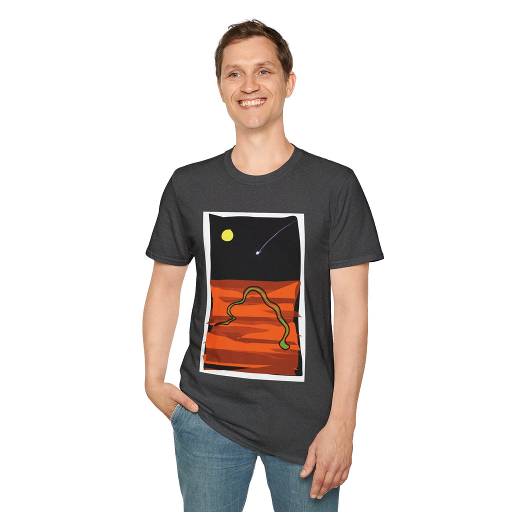 Unisex Softstyle T-Shirt - The Traveller Series (Shooting Star)