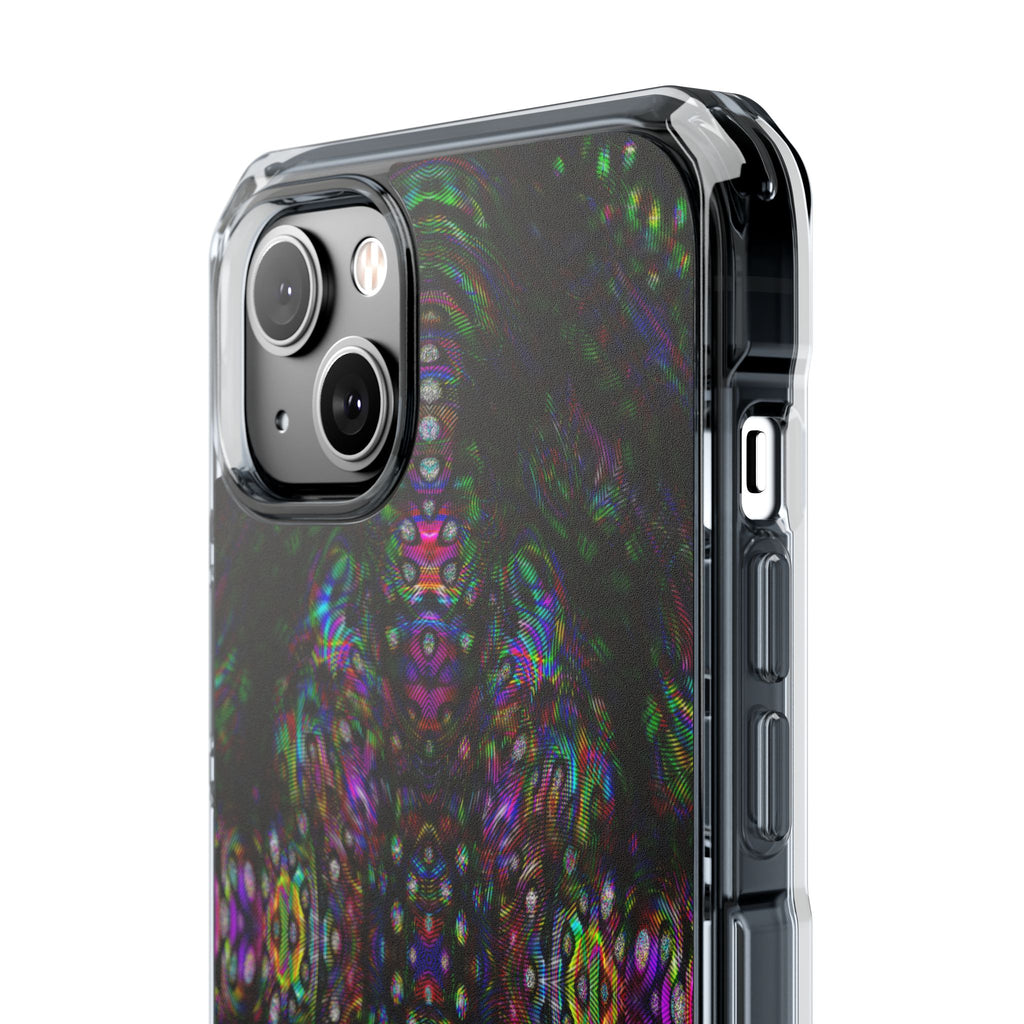 iPhone 14 Magnetic Clear Impact Case - DMT Scribe Tiles No.2