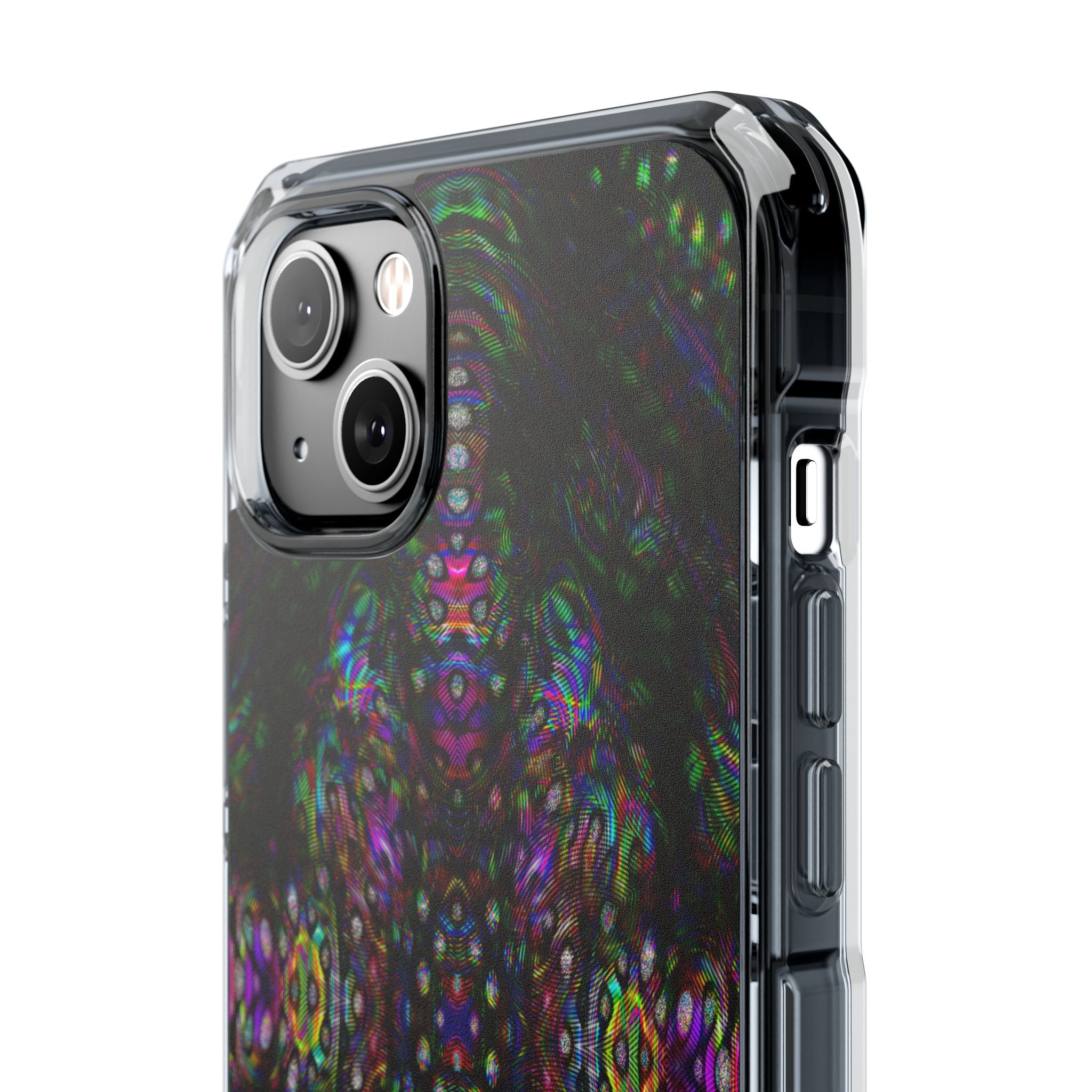iPhone 14 Magnetic Clear Impact Case - DMT Scribe Tiles No.2