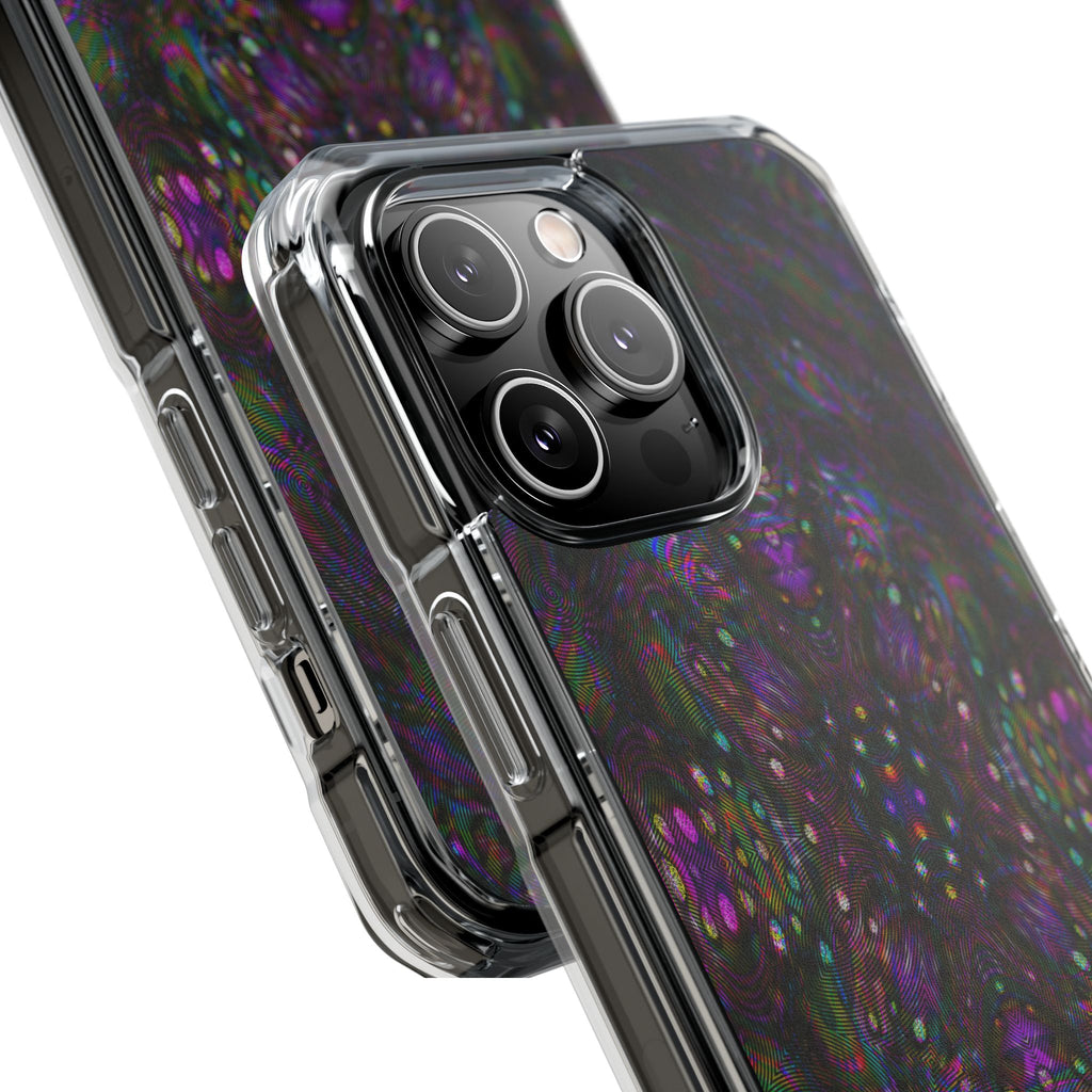 iPhone 14 Magnetic Clear Impact Case - DMT Scribe Tiles No.6