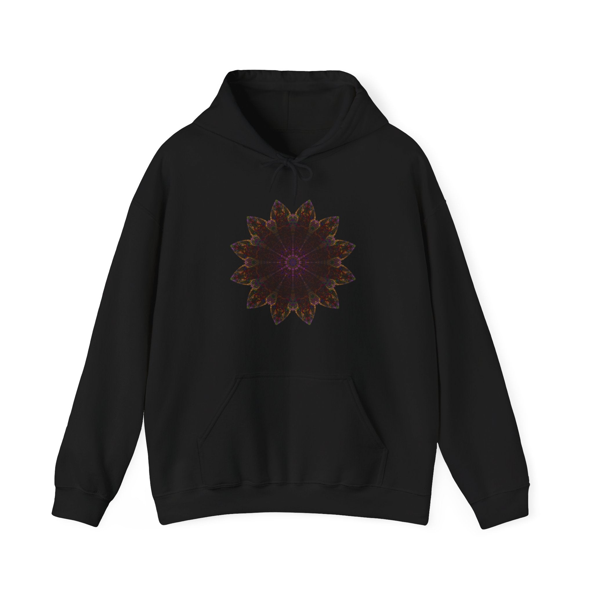 Unisex Heavy Blend™ Hooded Sweatshirt - Love Light Mandalas No.12