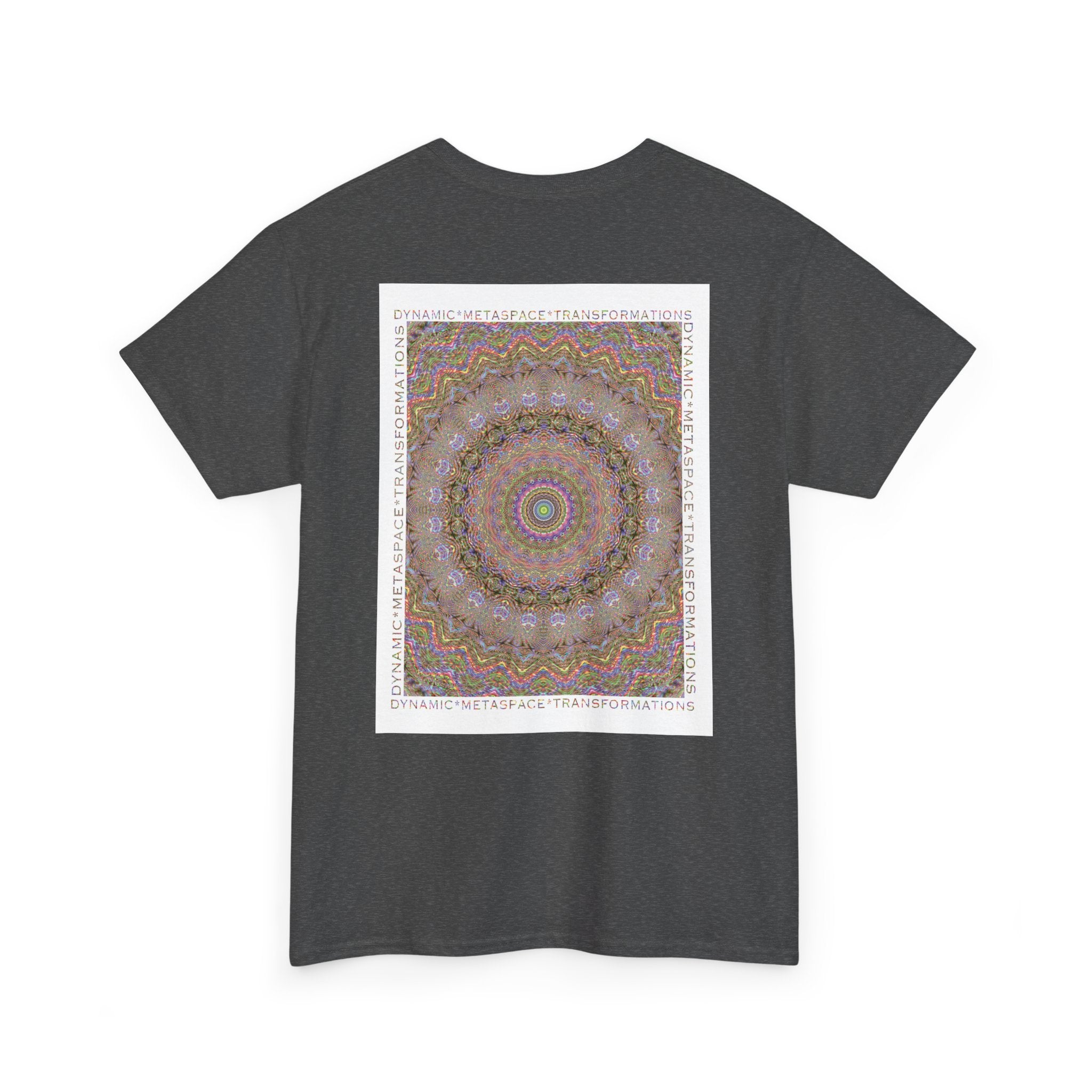 Unisex Heavy Cotton Tee (Back) - DMT Seer No.6