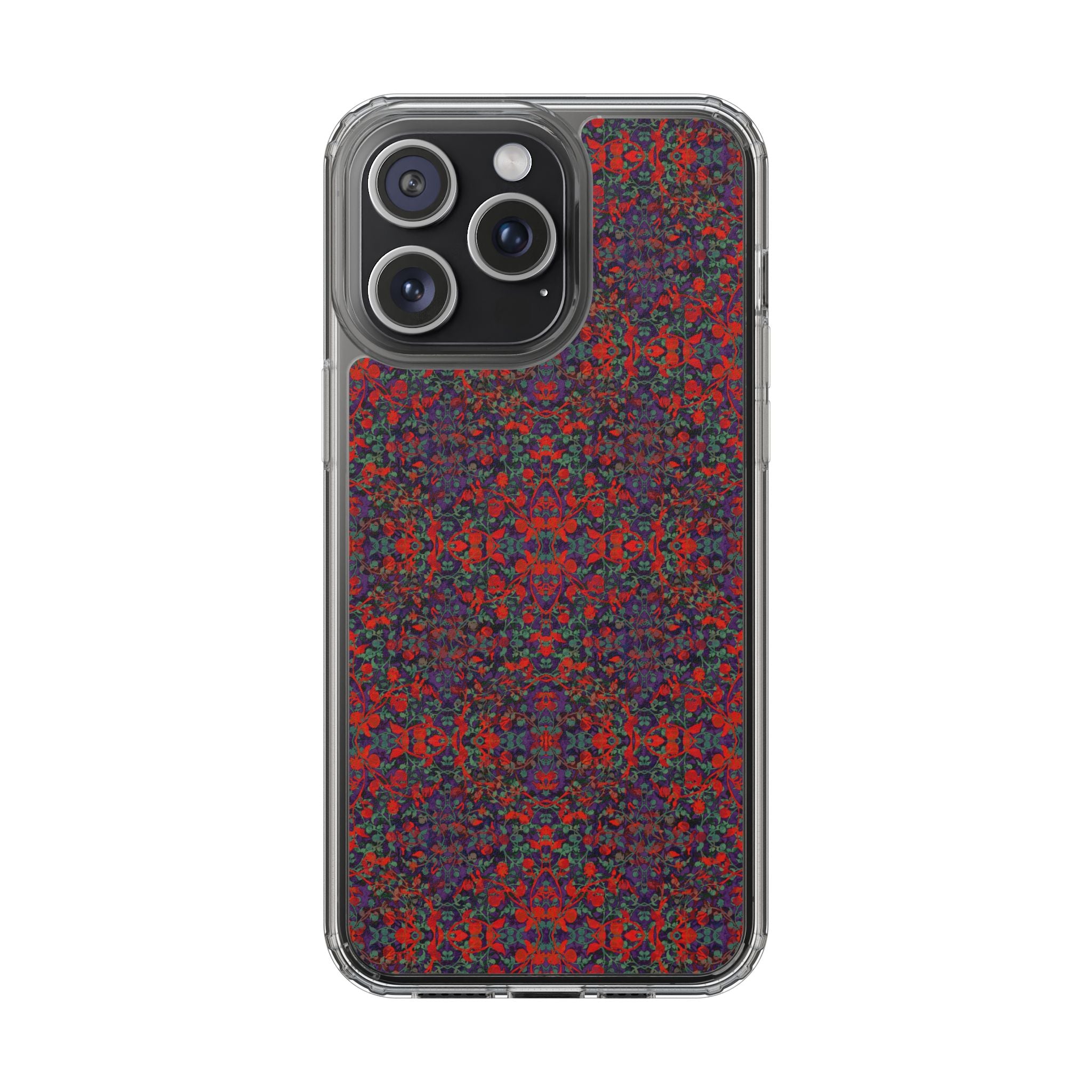 iPhone 15 Clear Case – Hidden Weave Series No.25