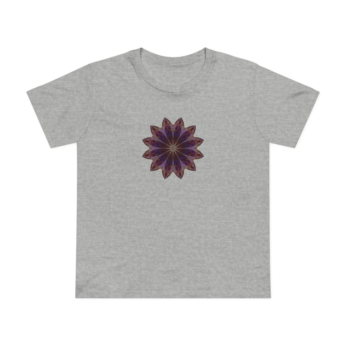 Women’s Maple Tee - Love Light Mandalas No.11