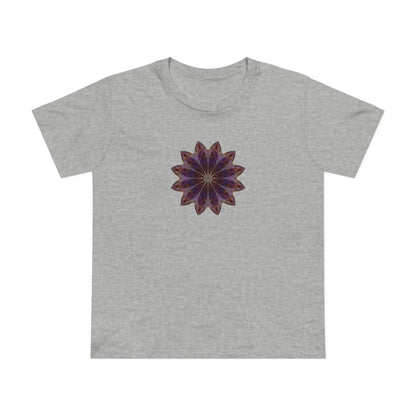 Women’s Maple Tee - Love Light Mandalas No.11