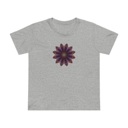 Women’s Maple Tee - Love Light Mandalas No.11
