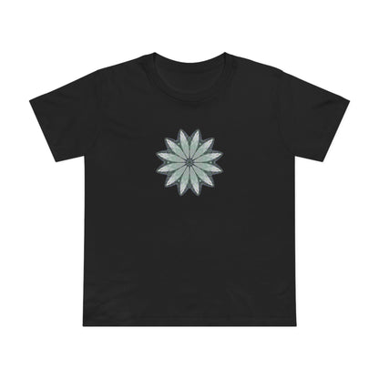Women’s Maple Tee - Love Light Mandalas No.22