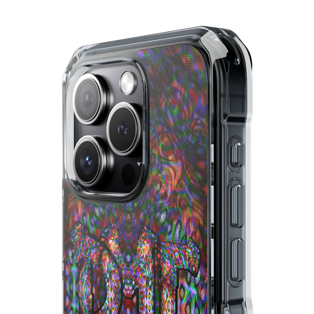 iPhone 15 Magnetic Clear Impact Case - DMT Scribe No.S1T1