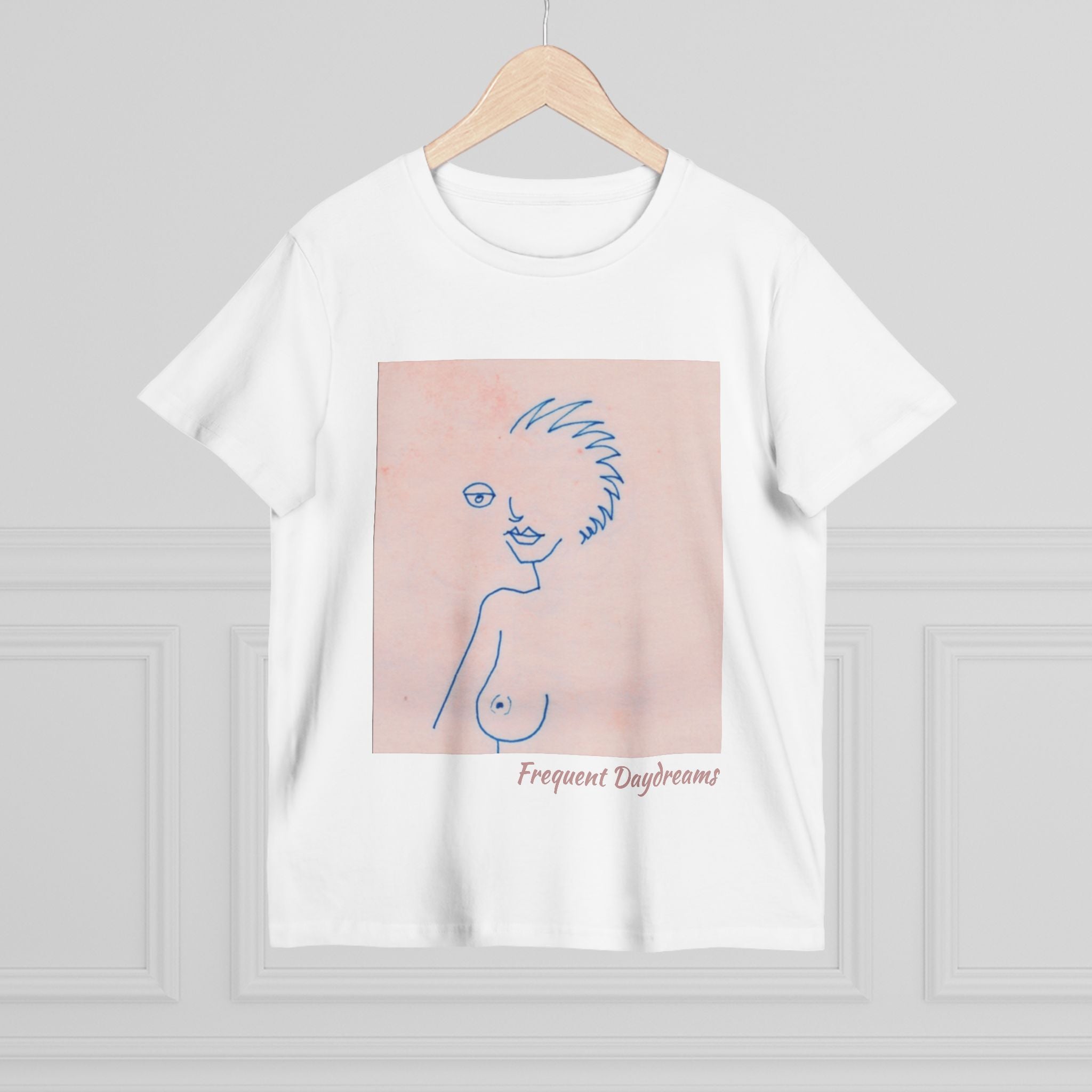 Women’s Maple Tee - Frequent Daydreams Sketch No.46