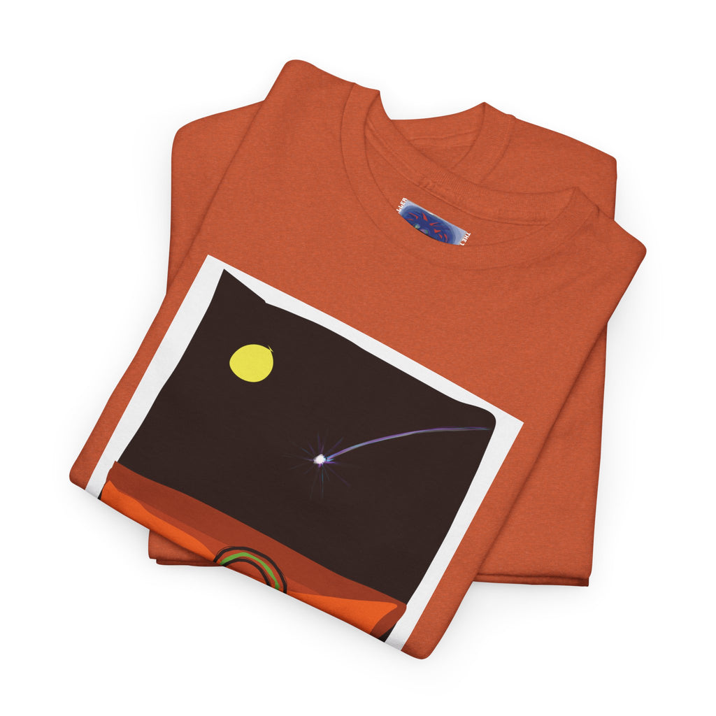 Unisex Heavy Cotton Tee - The Traveller Series (Shooting Star)