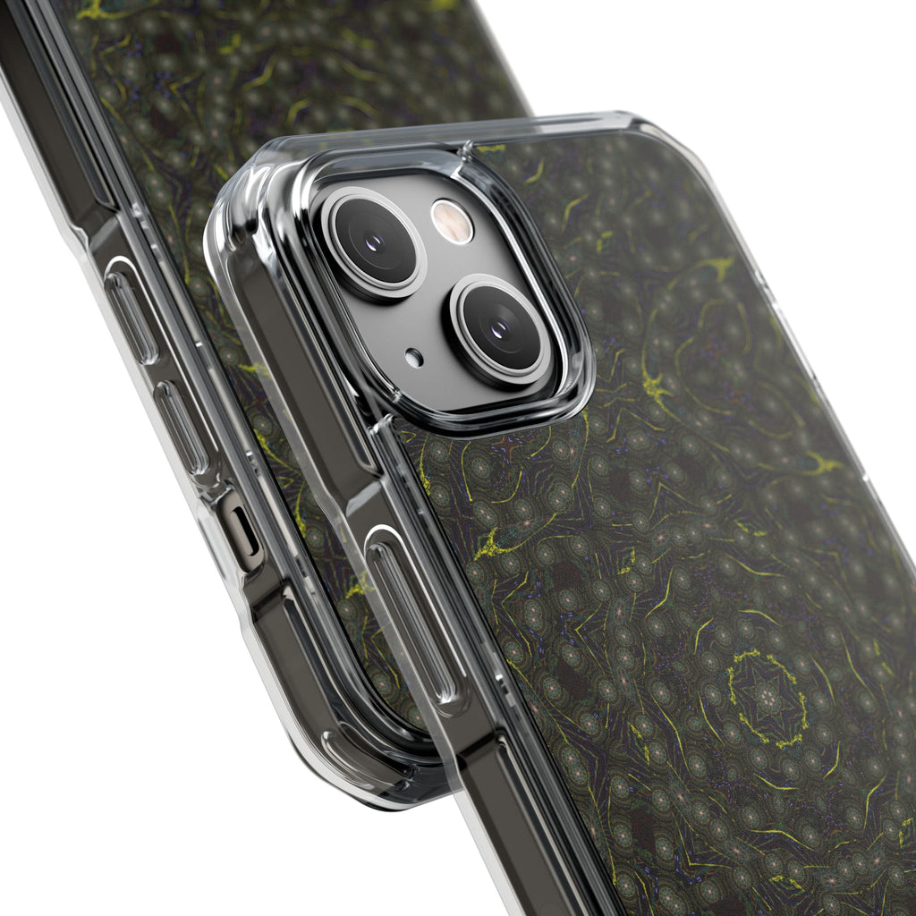 iPhone 14 Magnetic Clear Impact Case - P5 Kaleidoscopic No.2