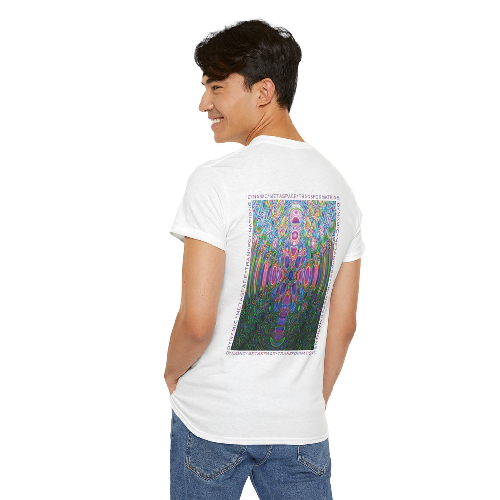 Unisex Heavy Cotton Tee (Back) - DMT Seer No.2