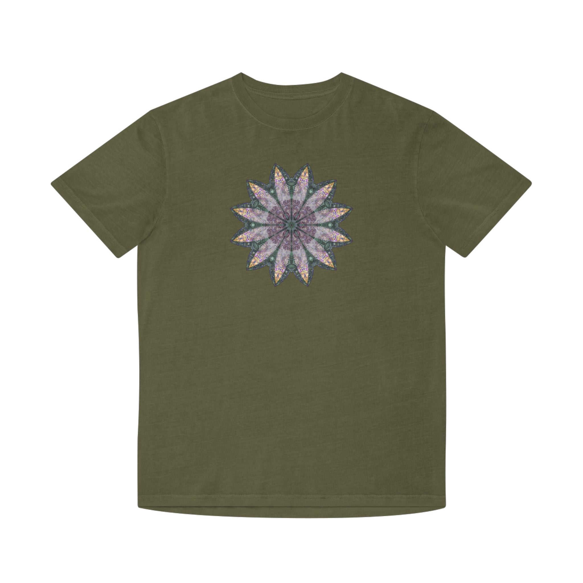 Unisex Faded Shirt - Love Light Mandalas No.21