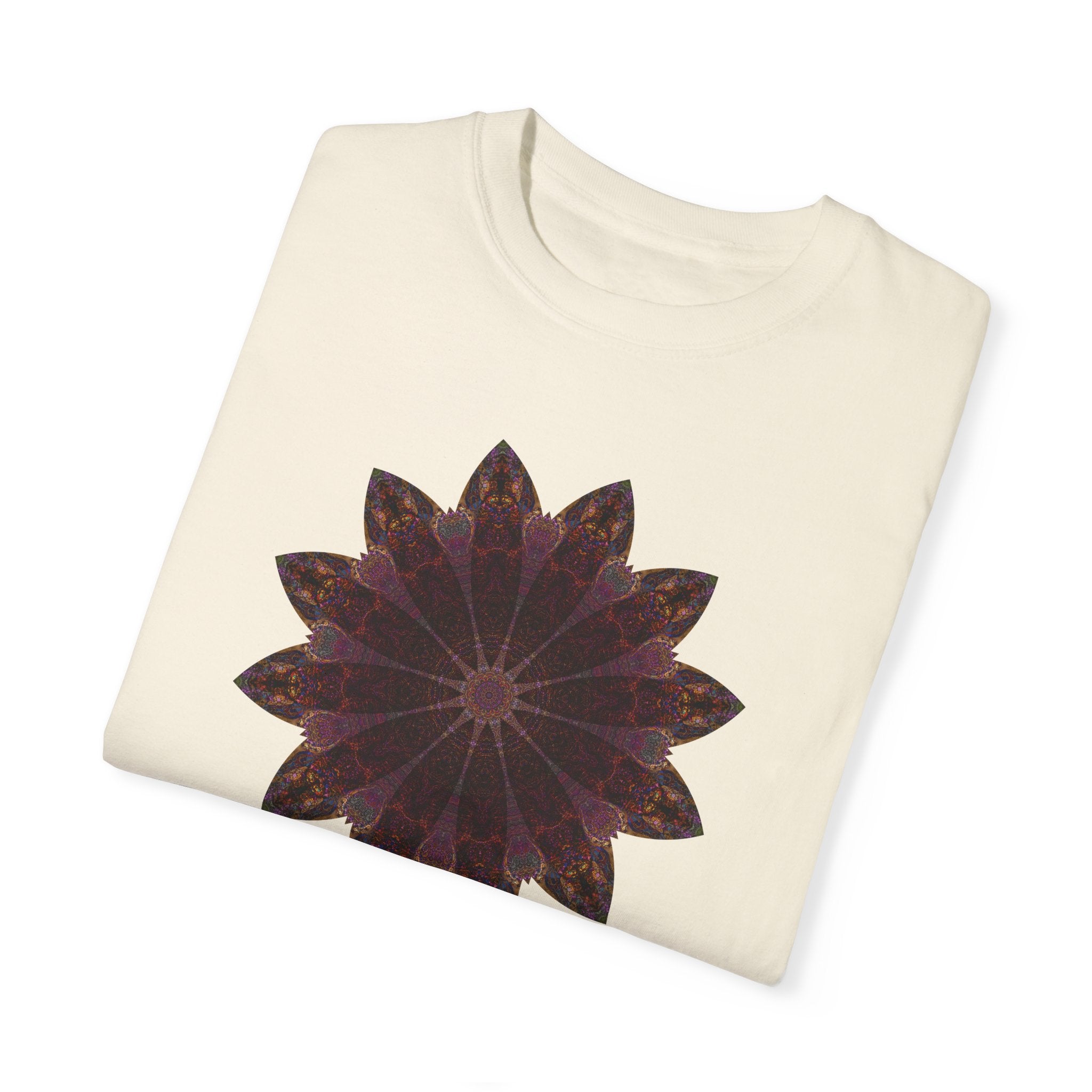 Unisex Garment-Dyed T-shirt - Love Light Mandalas No.5