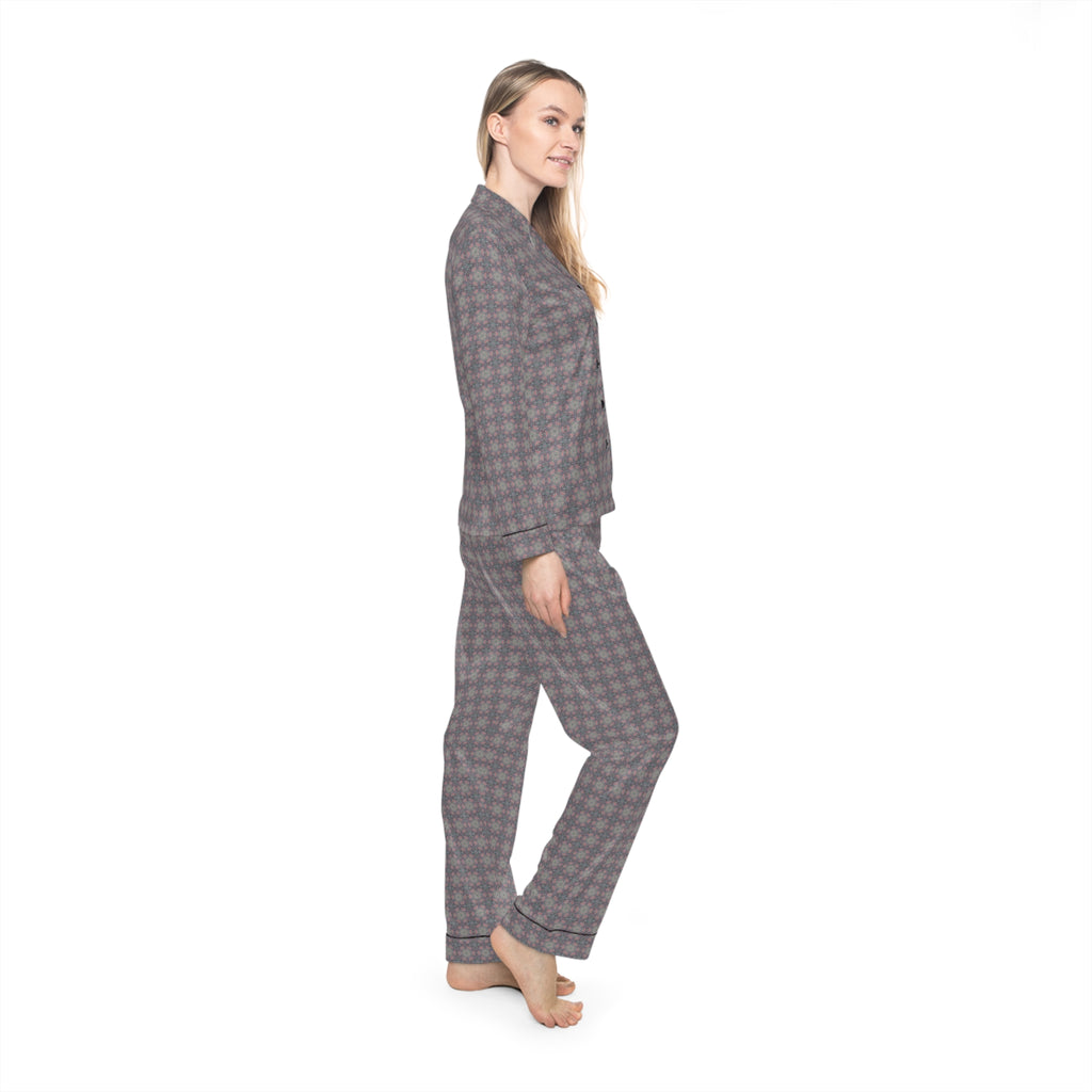 Women's Satin Pajamas - DK Series No.9