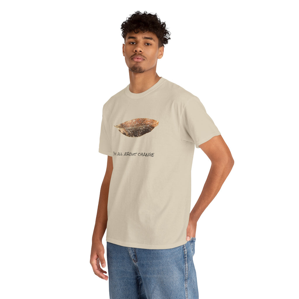 Unisex Heavy Cotton Tee - All About Change No.1