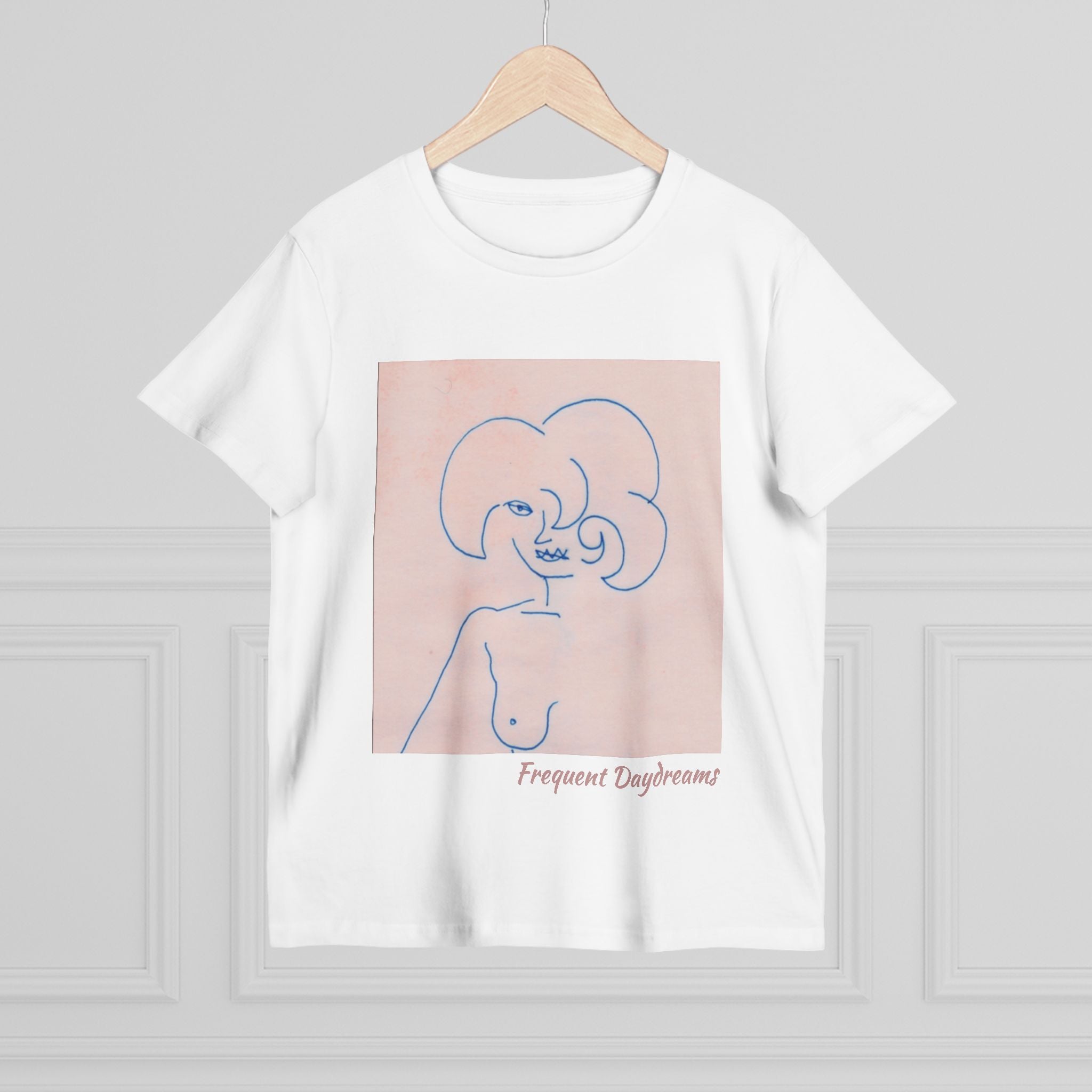 Women’s Maple Tee - Frequent Daydreams Sketch No.45