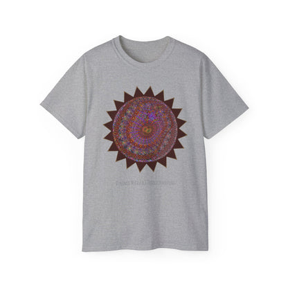 Unisex Ultra Cotton Tee - Mycelium Mandalas No.M18K4
