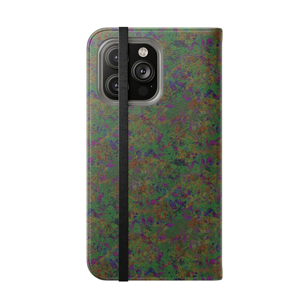 iPhone 14 Flip Case - Hidden Weave Series V3 No.24