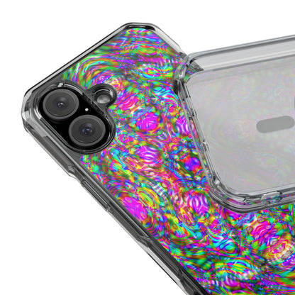 iPhone 16 Magnetic Clear Impact Case - DMT Scribe Tiles No.4