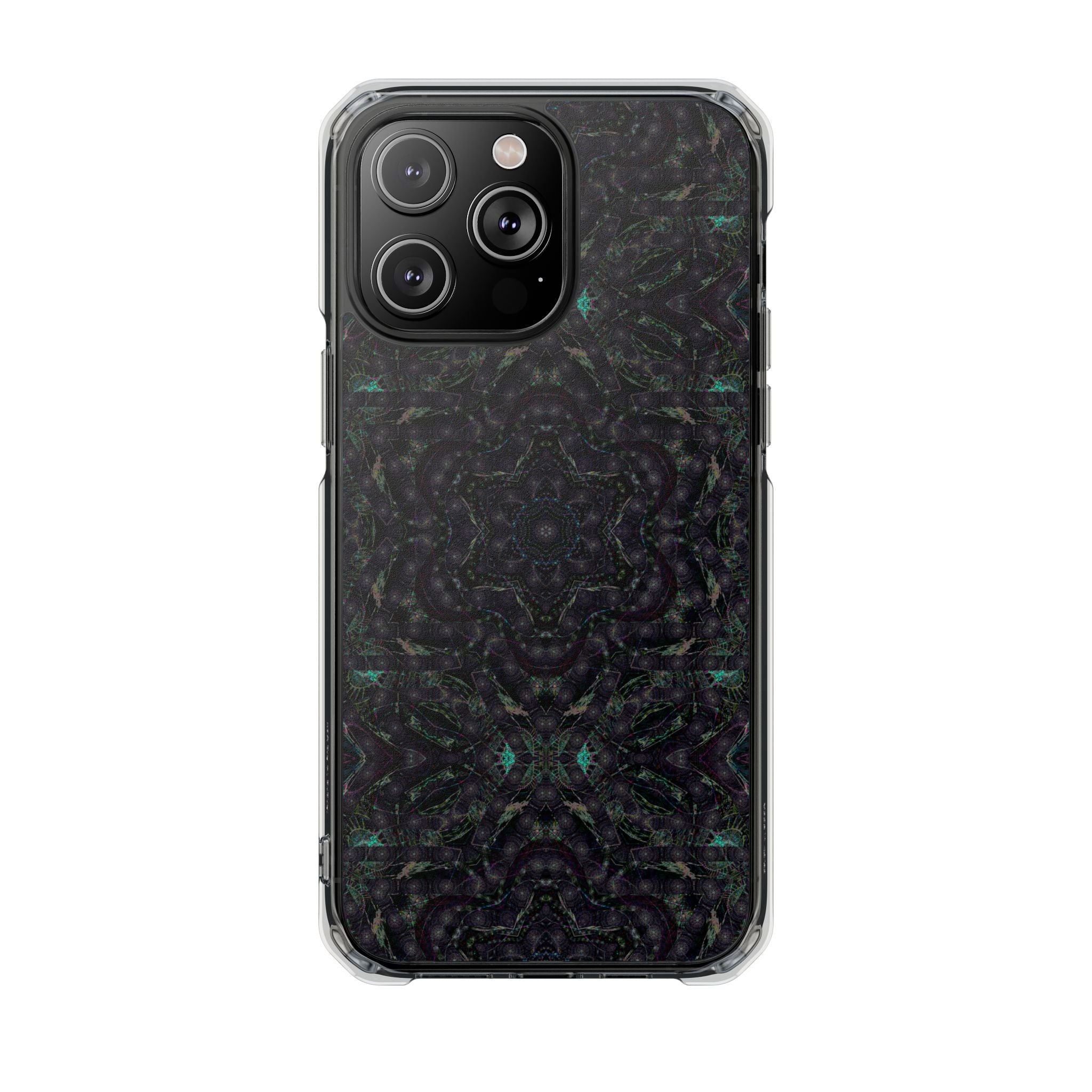 iPhone 14 Magnetic Clear Impact Case - P5 Kaleidoscopic No.31