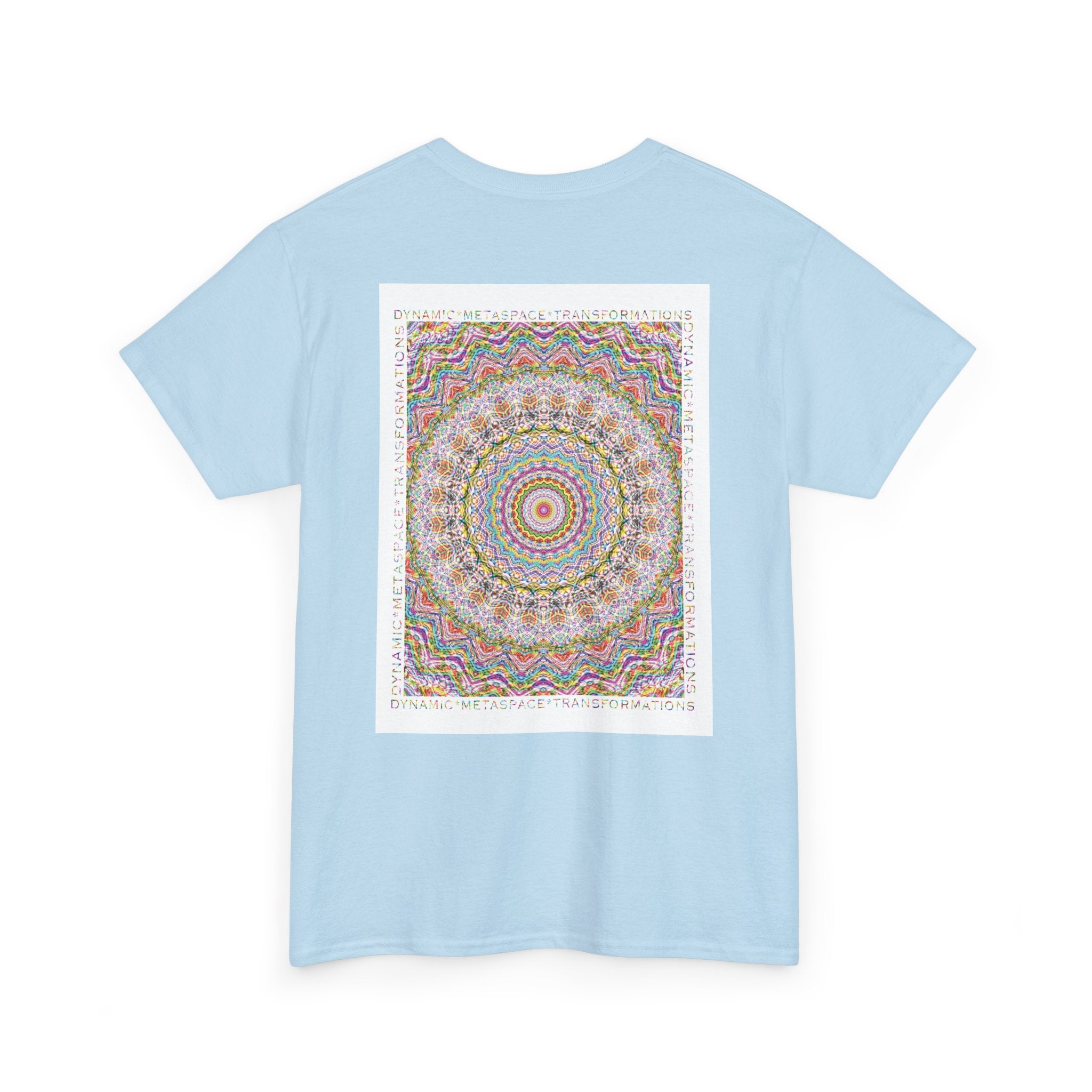 Unisex Heavy Cotton Tee (Back) - DMT Seer No.9